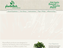 Tablet Screenshot of plantertech.com